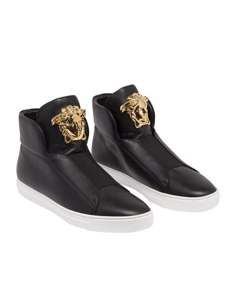 black versace sneakers men|gianni versace sneakers.